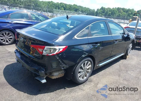 2017 Hyundai Sonata Sport z USA, uszkodzony, nr VIN 5NPE34AF7HH542055